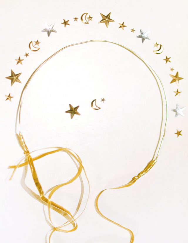 DIY Hair Accessories // Celestial Stars & Moons Headband Crown