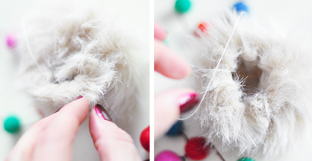 DIY Faux Fur and Feathers Bag Charms_6-1