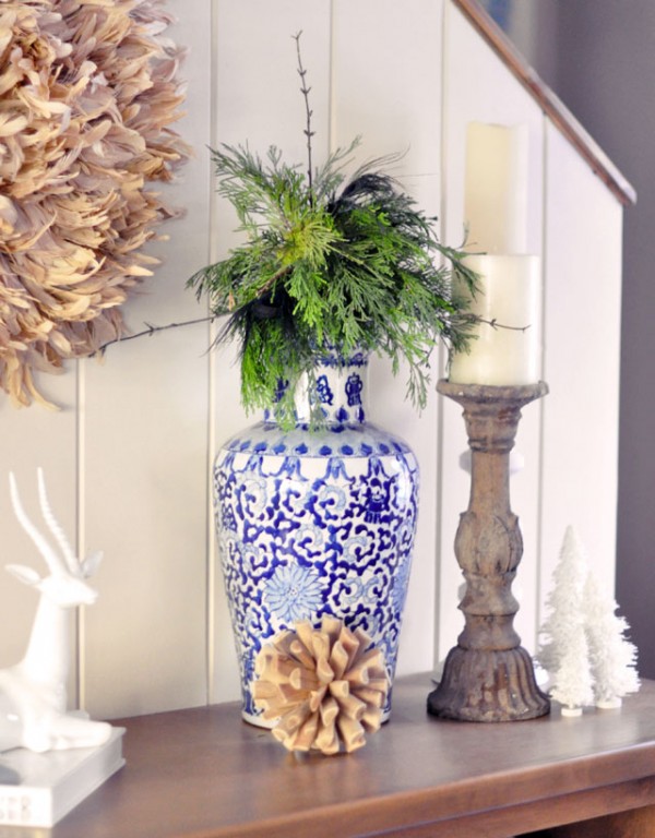 DIY Living Christmas Ball/Pouf Decor love Maegan
