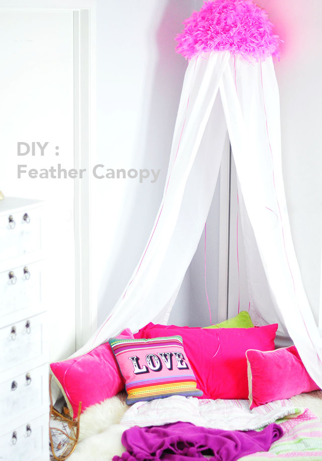 DIY Feather Canopy for Kids | ...love Maegan