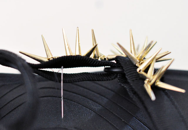 DIY Embellished Sport Sandals -Spiky Tevas