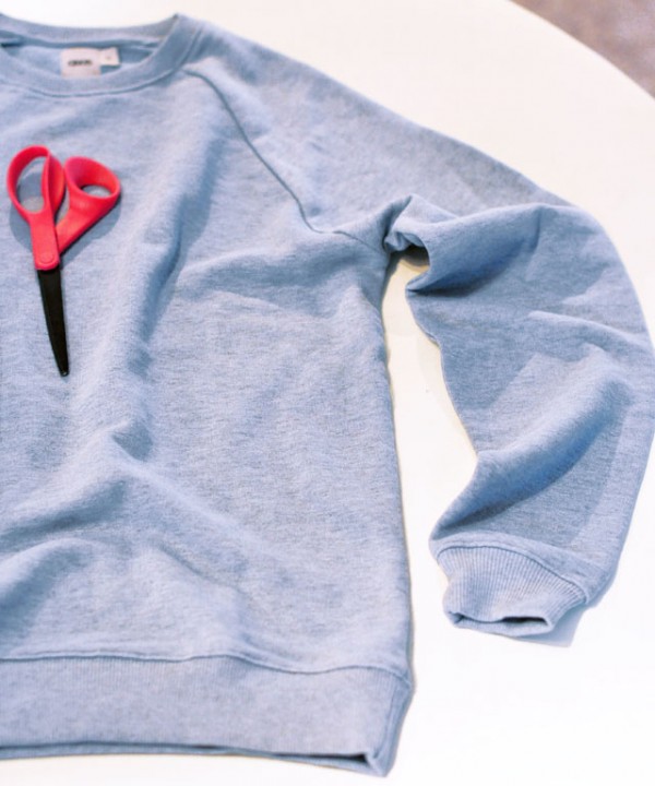 DIY Slashed Sleeved Sweatshirt | Cute & Simple! | ...love Maegan
